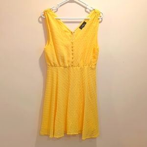 Lulu's Yellow Shift Dress